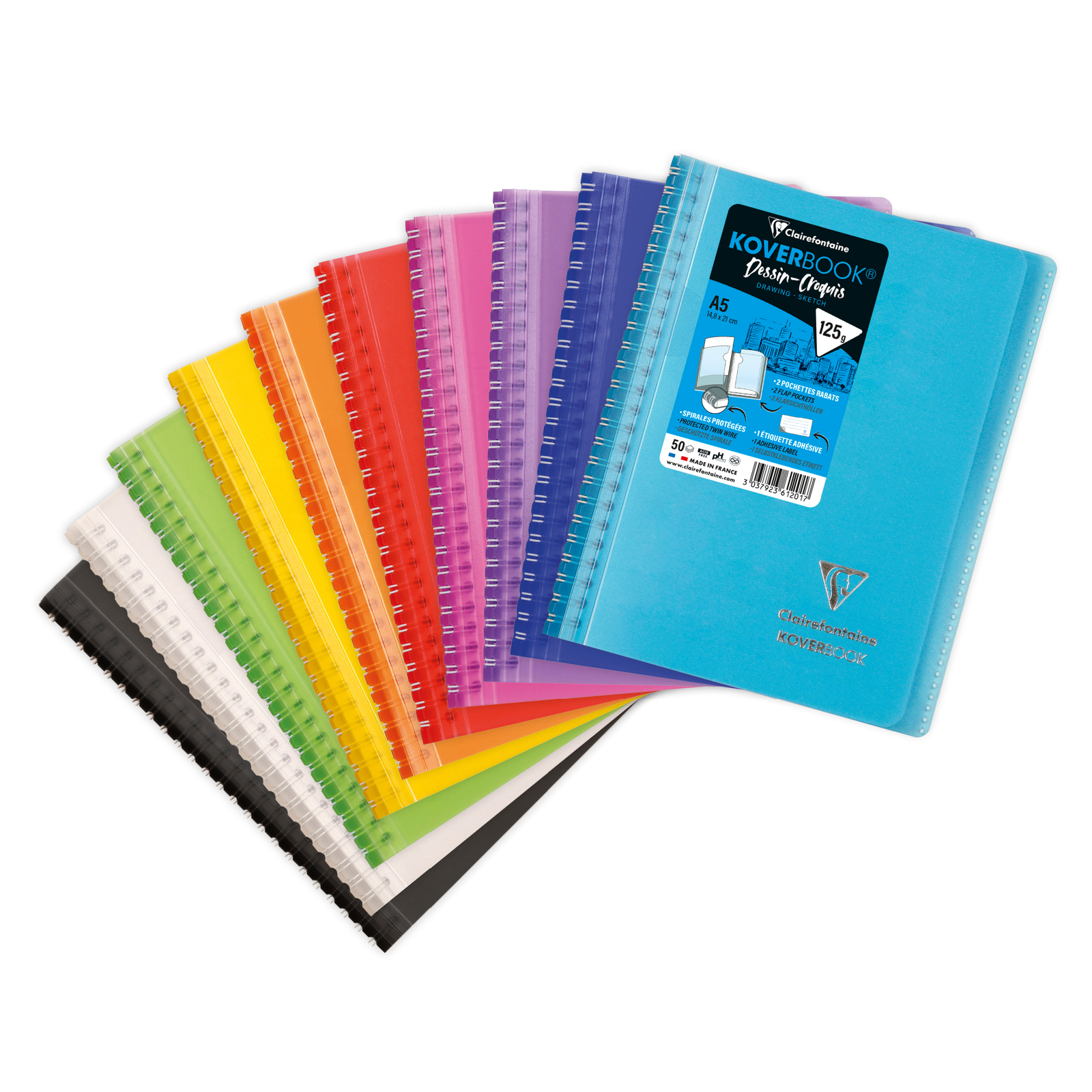 Clairefontaine "Koverbook" Sketchbook: A4