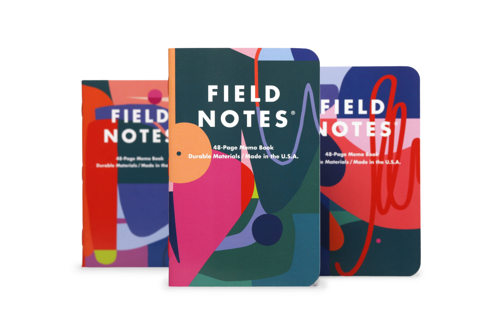 Flora Mixed Memo Books 3-Pack