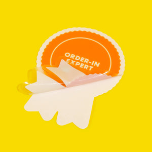 Order-In Expert Ribbon Award Sticker