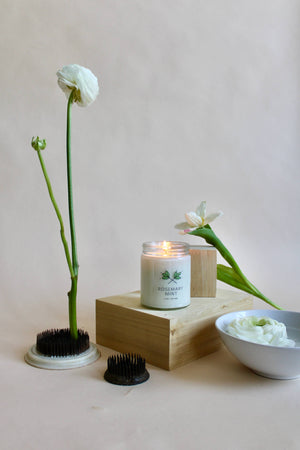 Rosemary Mint Signature Soy Wax Candle Jar