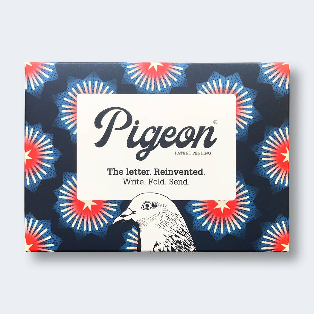Starburst Pigeon letter pack