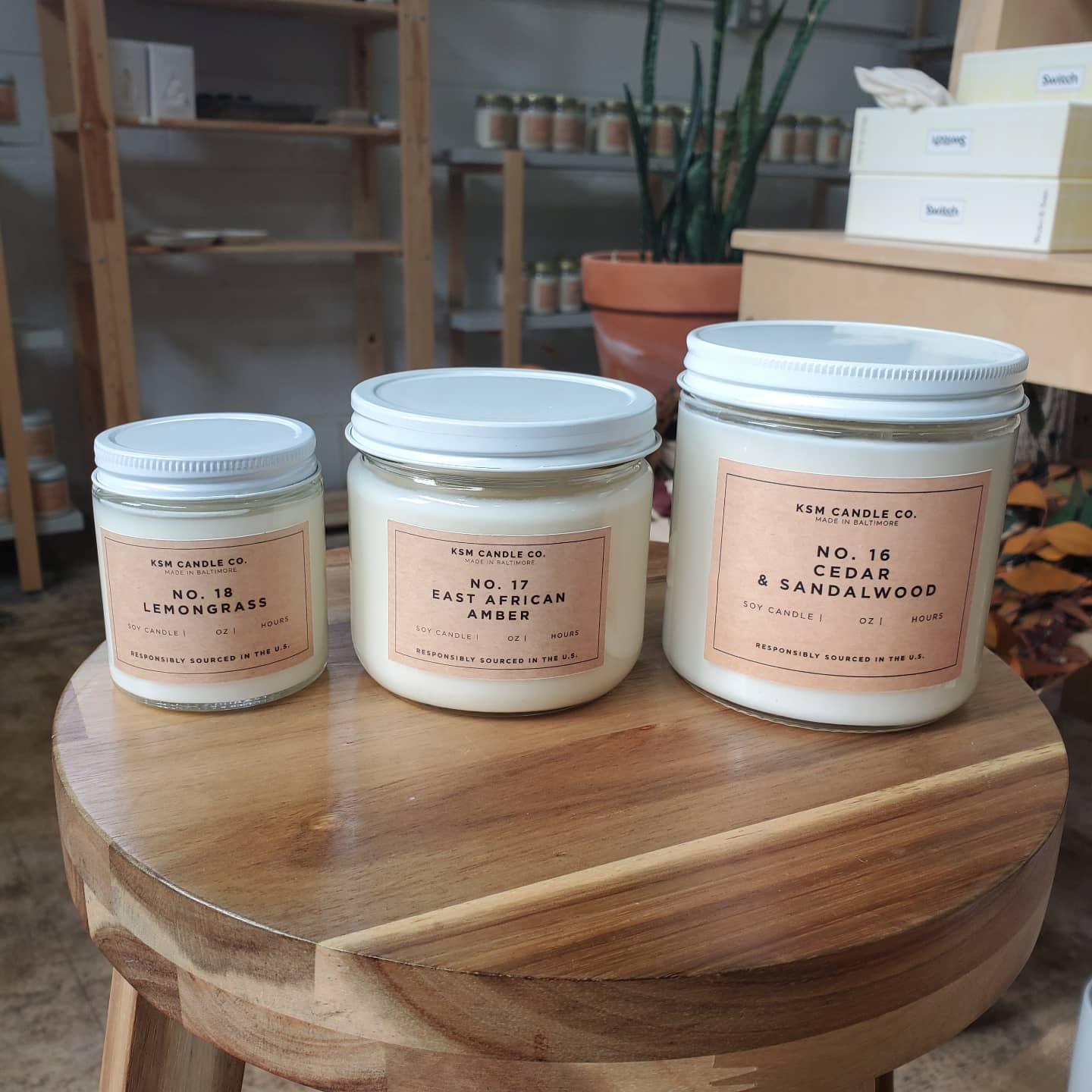 12 oz Soy Candle: Lemon Verbena