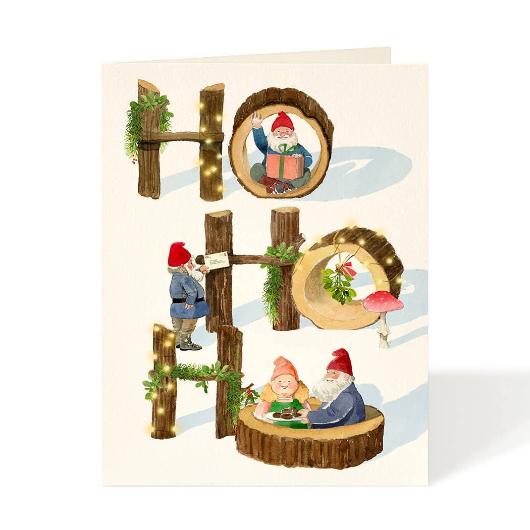 Ho Ho Ho - Holiday Christmas Cards