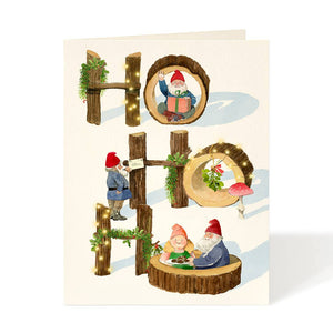 Ho Ho Ho - Holiday Christmas Cards