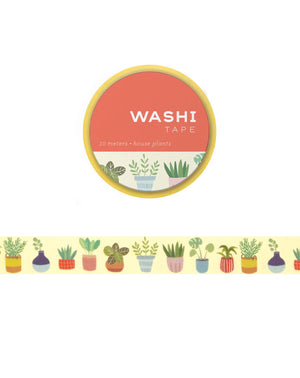 Washi Tape: House Plants
