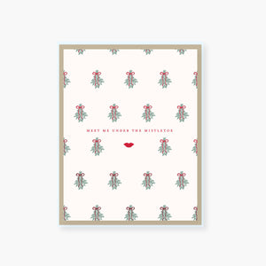 2021 Co. x Holiday Junkie Under the Mistletoe Holiday Card: Box