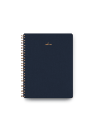 The Workbook - Oxford Blue: Lined