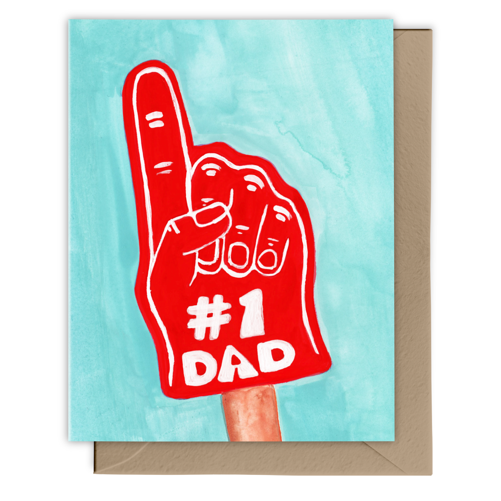 #1 Dad Card: Single Card