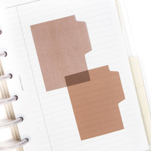 Blank Tab Sticky Note Set