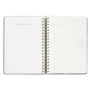 Bold Hardcover B5 Spiral Undated Daily Planner