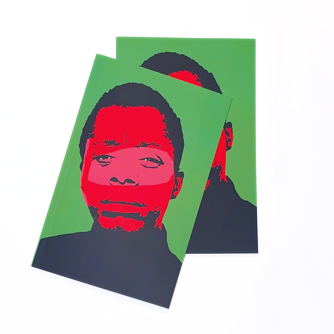 5x7 100 page James Baldwin Lined Notebook