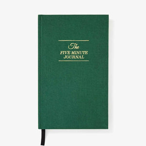 The Five Minute Journal Green - Daily Guided Gratitude