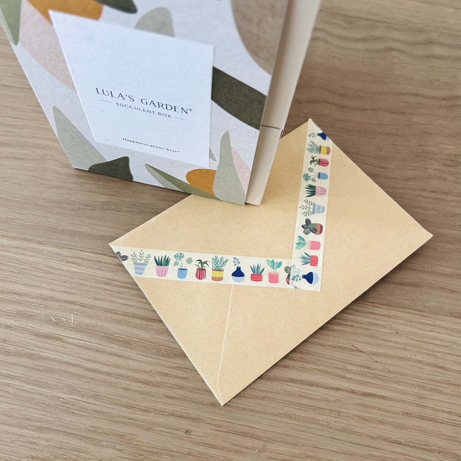 Washi Tape: House Plants