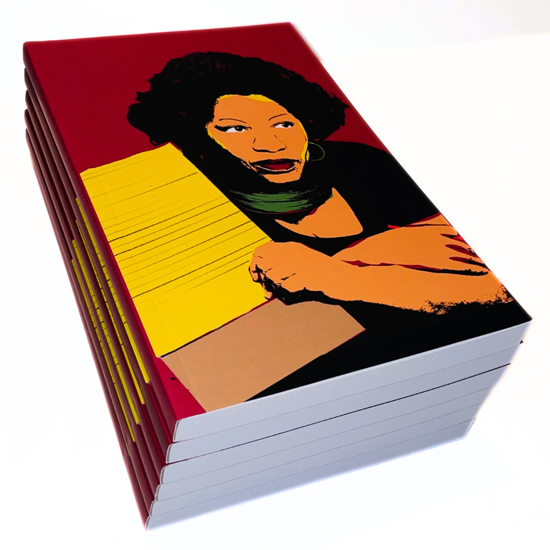 5x7 100 Page Toni Morrison Lined Notebook