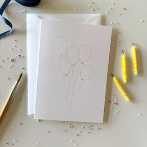 Celebrate paintable watercolor notecard set