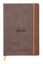 A5 Dotted Goalbook Bullet Journal Softcover, RHODIA in Chocolate