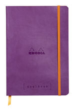 A5 Dotted Goalbook Bullet Journal Softcover, RHODIA in Purple