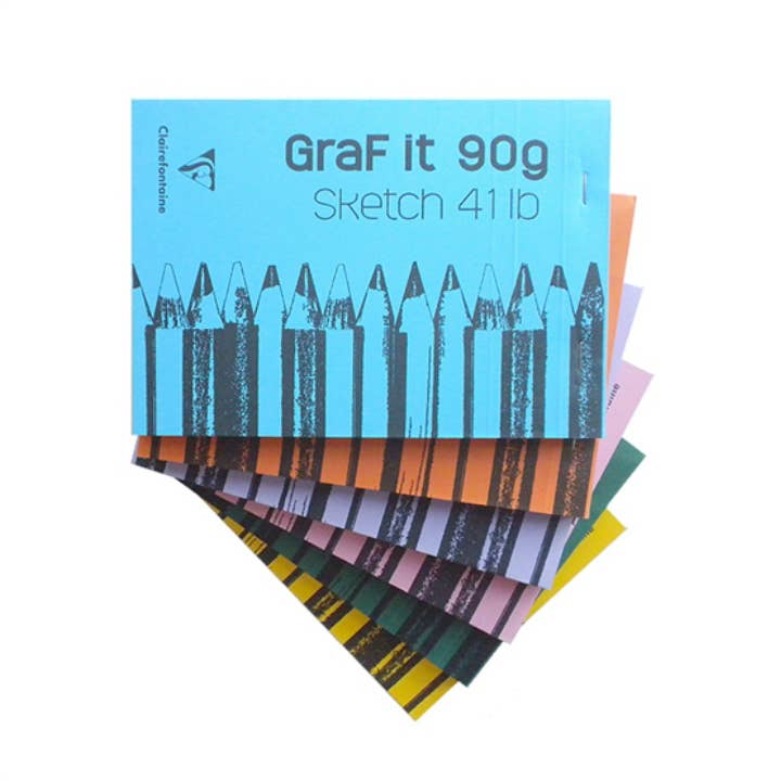 Blank Graf-it Sketchpad Softcover, CLAIREFONTAINE