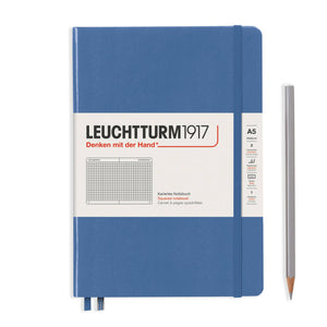 A5 Squared/Graph Notebook Hardcover, LEUCHTTURM1917