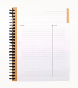 Lined Spiral Meeting Book 90 Softcover, RHODIA