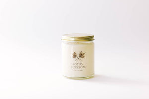 Lotus Blossom Signature Soy Wax Candle Jar